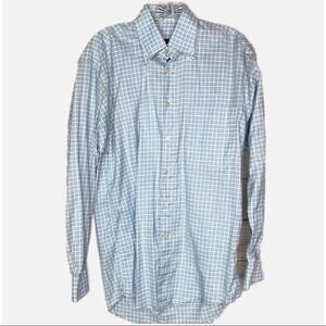 Jeff Rose Checkered Plaid Button Down Shirt